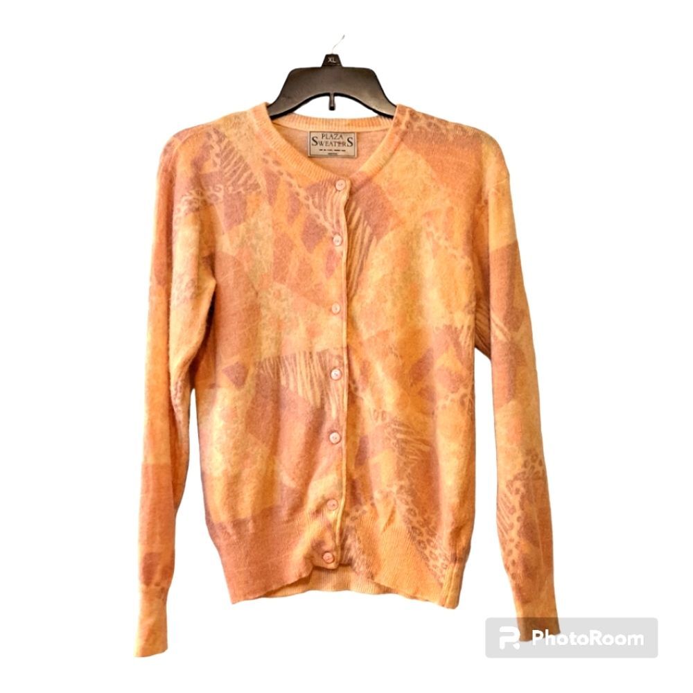Plaza Sweaters Made in Argentina Cottage Core, Granny Core Button Up Sweater -